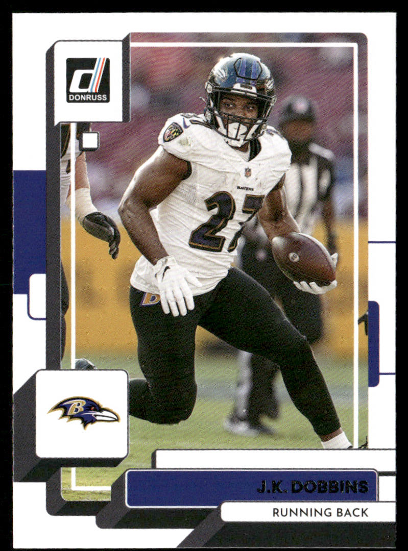 J.K. Dobbins 2022 Donruss #190 Baltimore Ravens