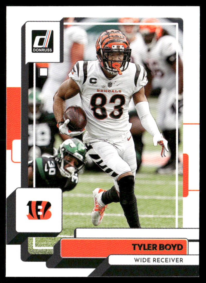 Tyler Boyd 2022 Donruss #198 Cincinnati Bengals