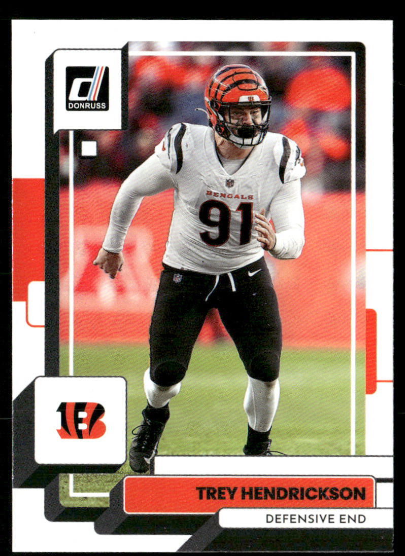 Trey Hendrickson 2022 Donruss #202 Cincinnati Bengals