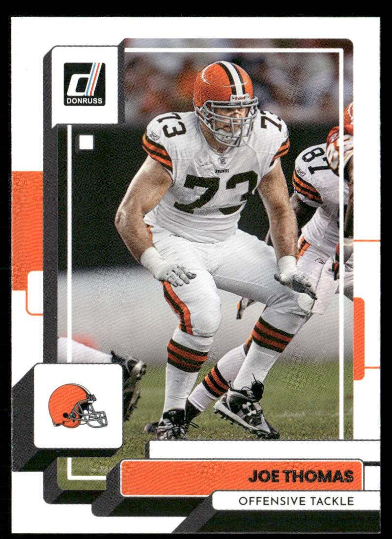 Joe Thomas 2022 Donruss #206 Cleveland Browns