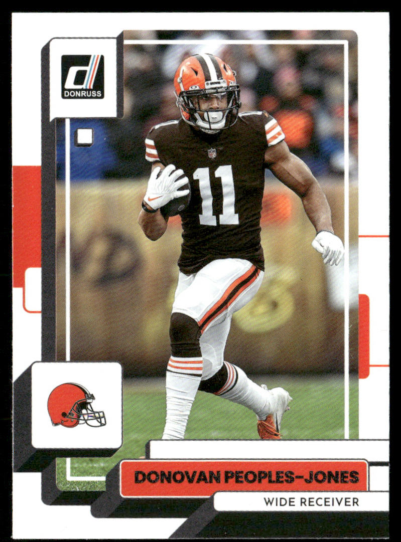 Donovan Peoples-Jones 2022 Donruss #207 Cleveland Browns