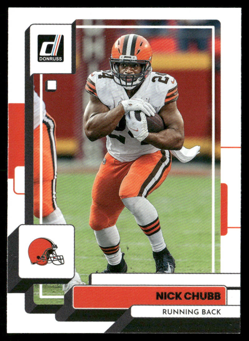 Nick Chubb 2022 Donruss #210 Cleveland Browns