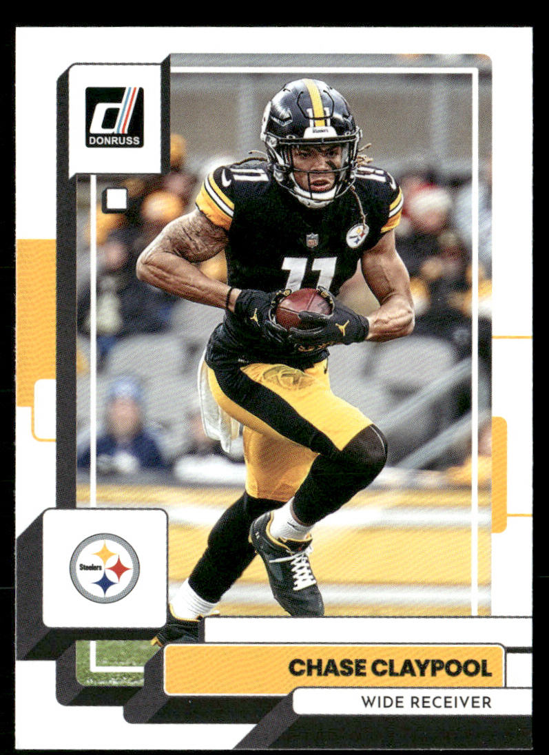 Chase Claypool 2022 Donruss #216 Pittsburgh Steelers