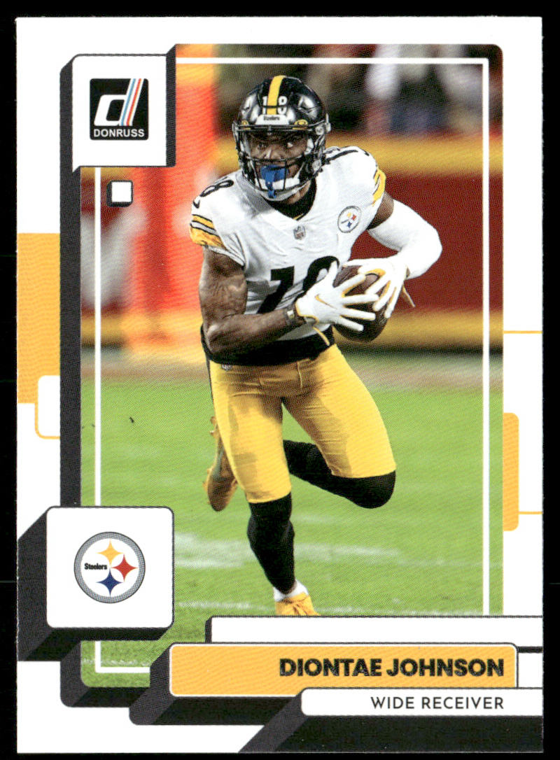 Diontae Johnson 2022 Donruss #217 Pittsburgh Steelers