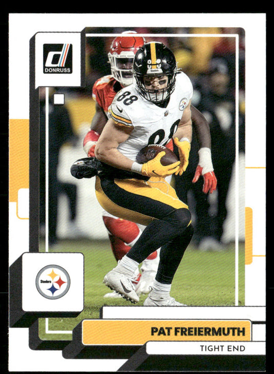 Pat Freiermuth 2022 Donruss #218 Pittsburgh Steelers