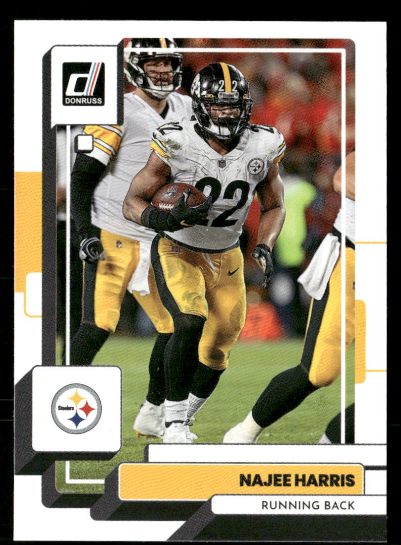 Najee Harris 2022 Donruss #219 Pittsburgh Steelers