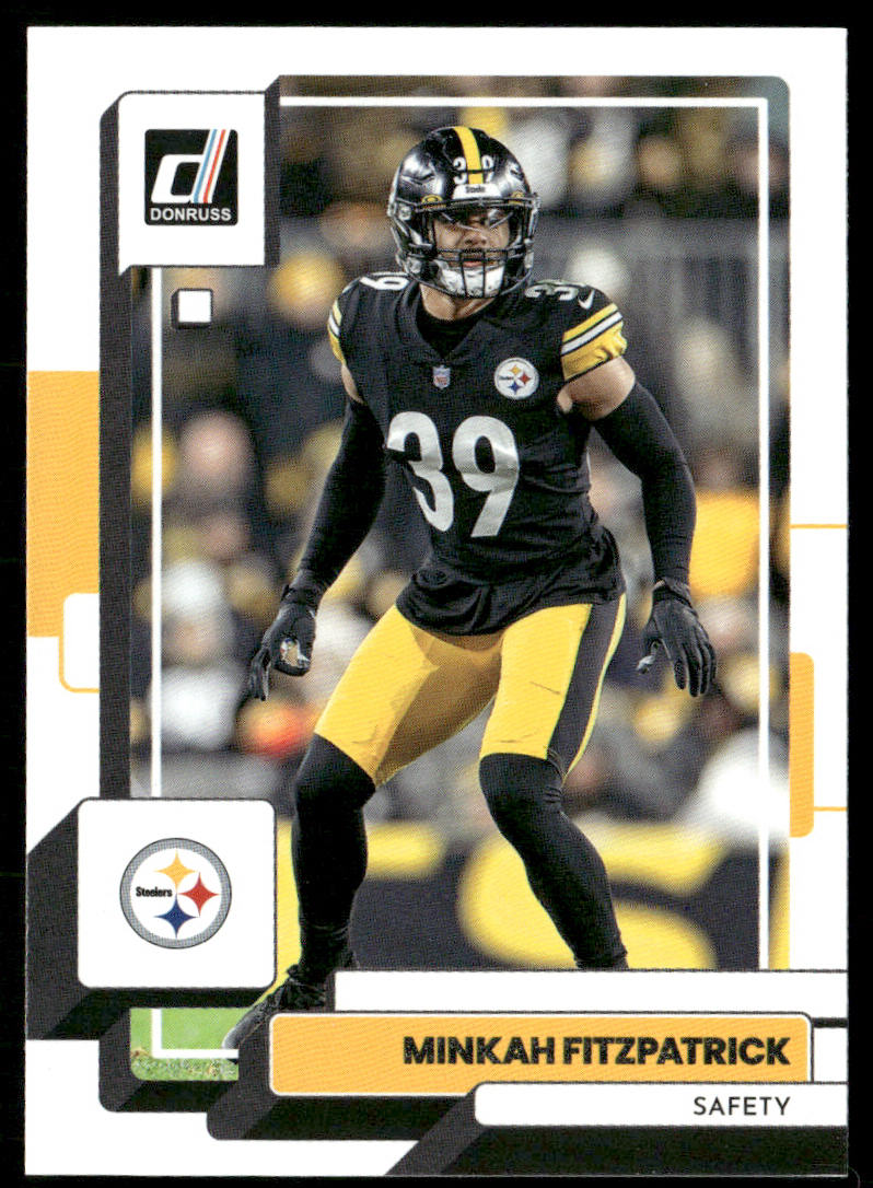 Minkah Fitzpatrick 2022 Donruss #222 Pittsburgh Steelers