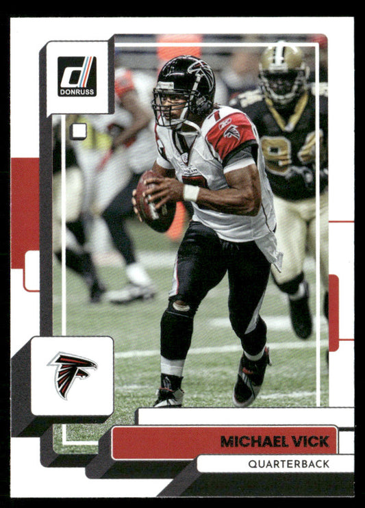 Michael Vick 2022 Donruss #225 Atlanta Falcons