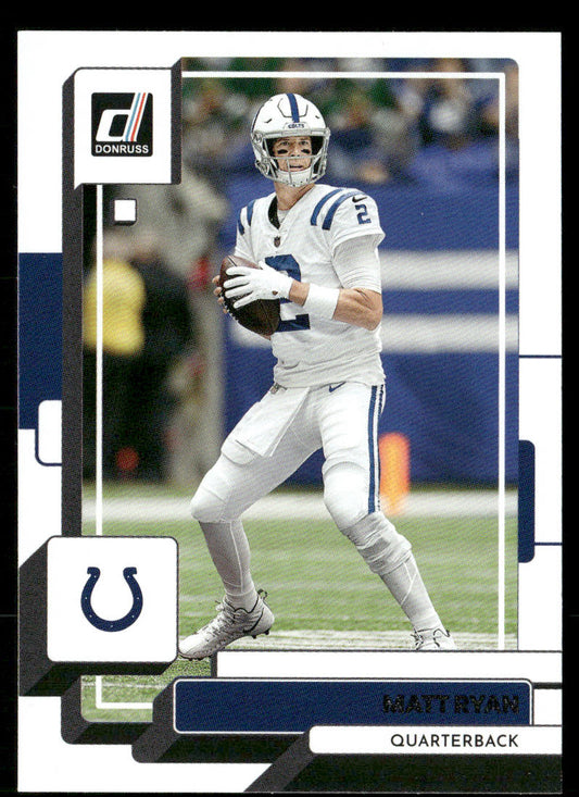 Matt Ryan 2022 Donruss #228 Indianapolis Colts