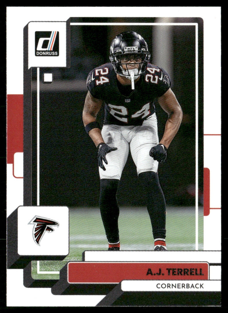 A.J. Terrell 2022 Donruss #232 Atlanta Falcons