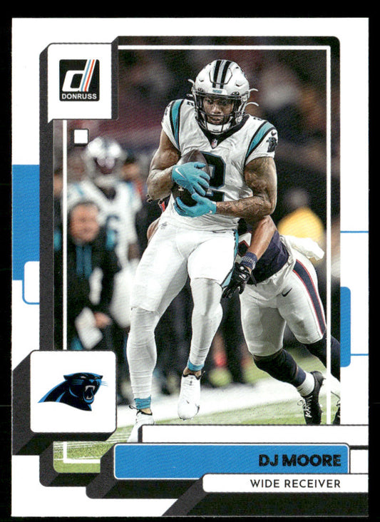 DJ Moore 2022 Donruss #234 Carolina Panthers