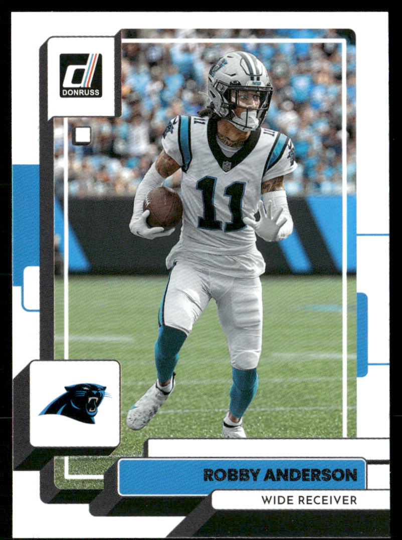 Robby Anderson 2022 Donruss #235 Carolina Panthers