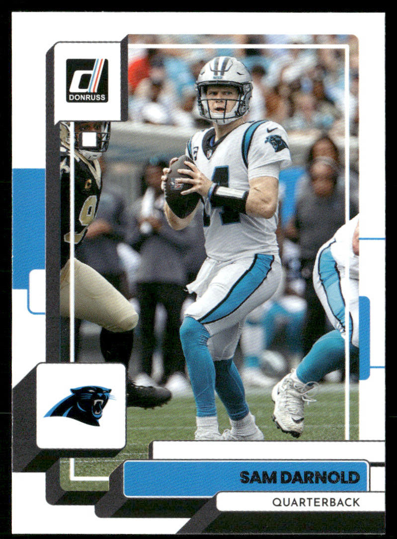 Sam Darnold 2022 Donruss #236 Carolina Panthers