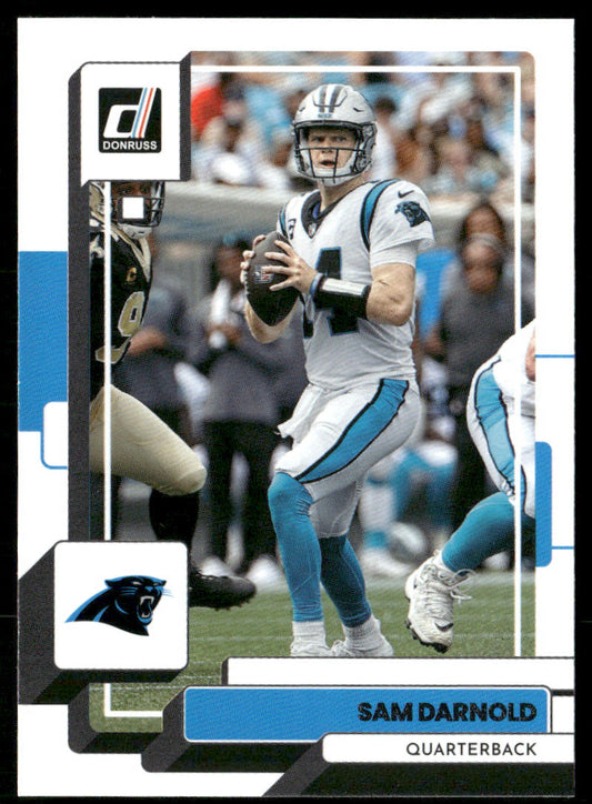 Sam Darnold 2022 Donruss #236 Carolina Panthers