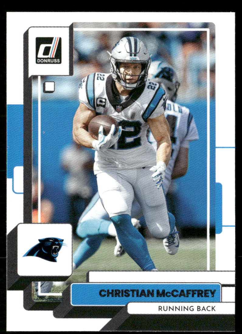 Christian McCaffrey 2022 Donruss #237 Carolina Panthers