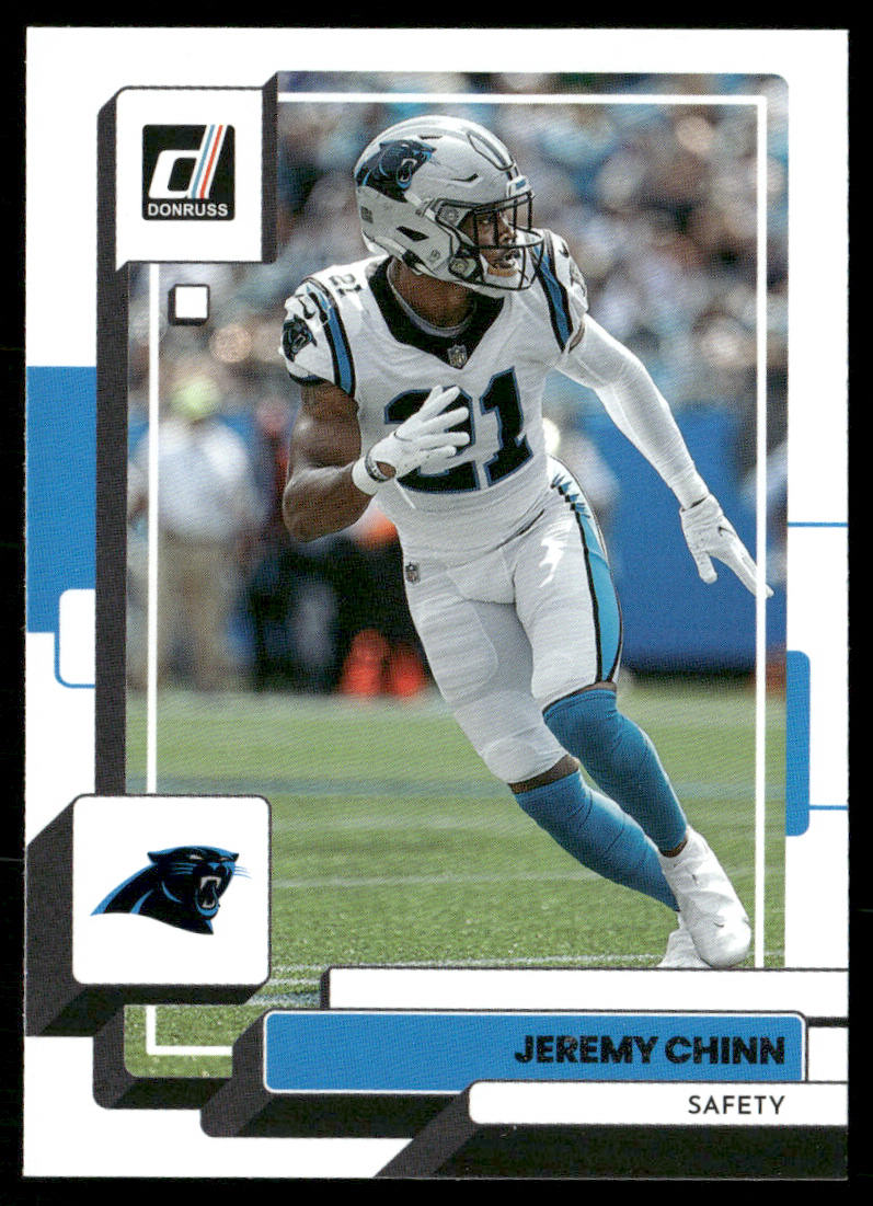 Jeremy Chinn 2022 Donruss #241 Carolina Panthers