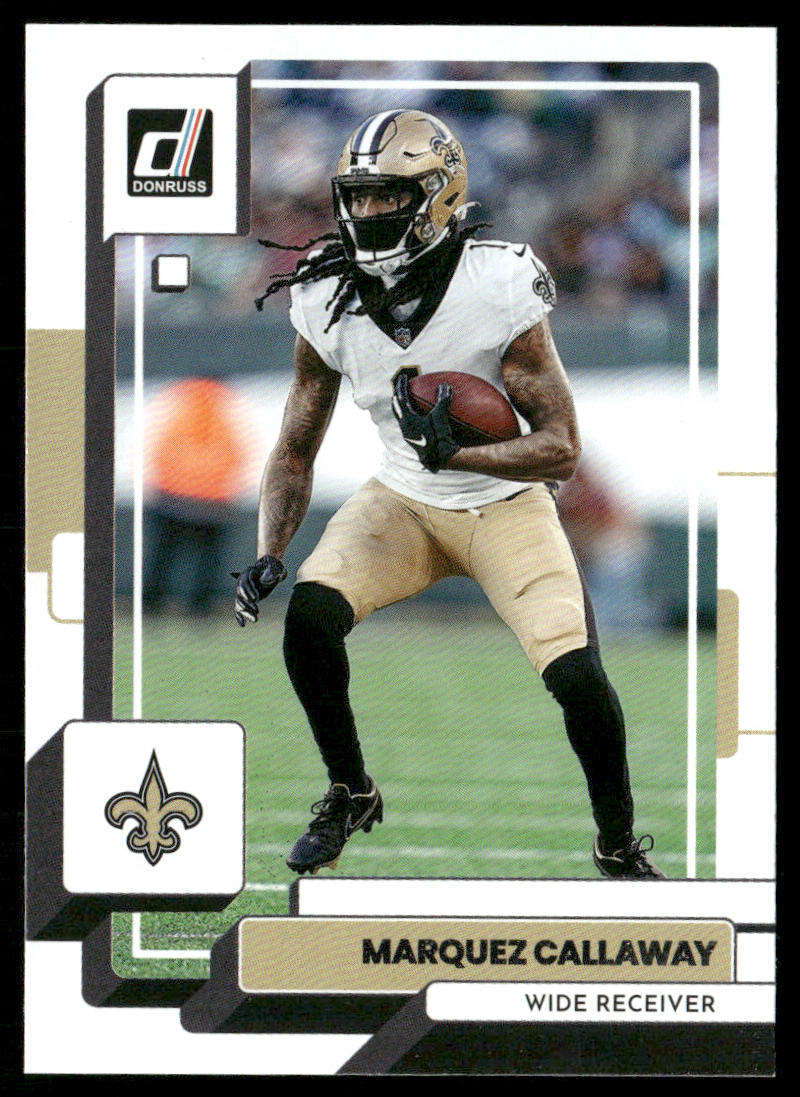 Marquez Callaway 2022 Donruss #243 New Orleans Saints