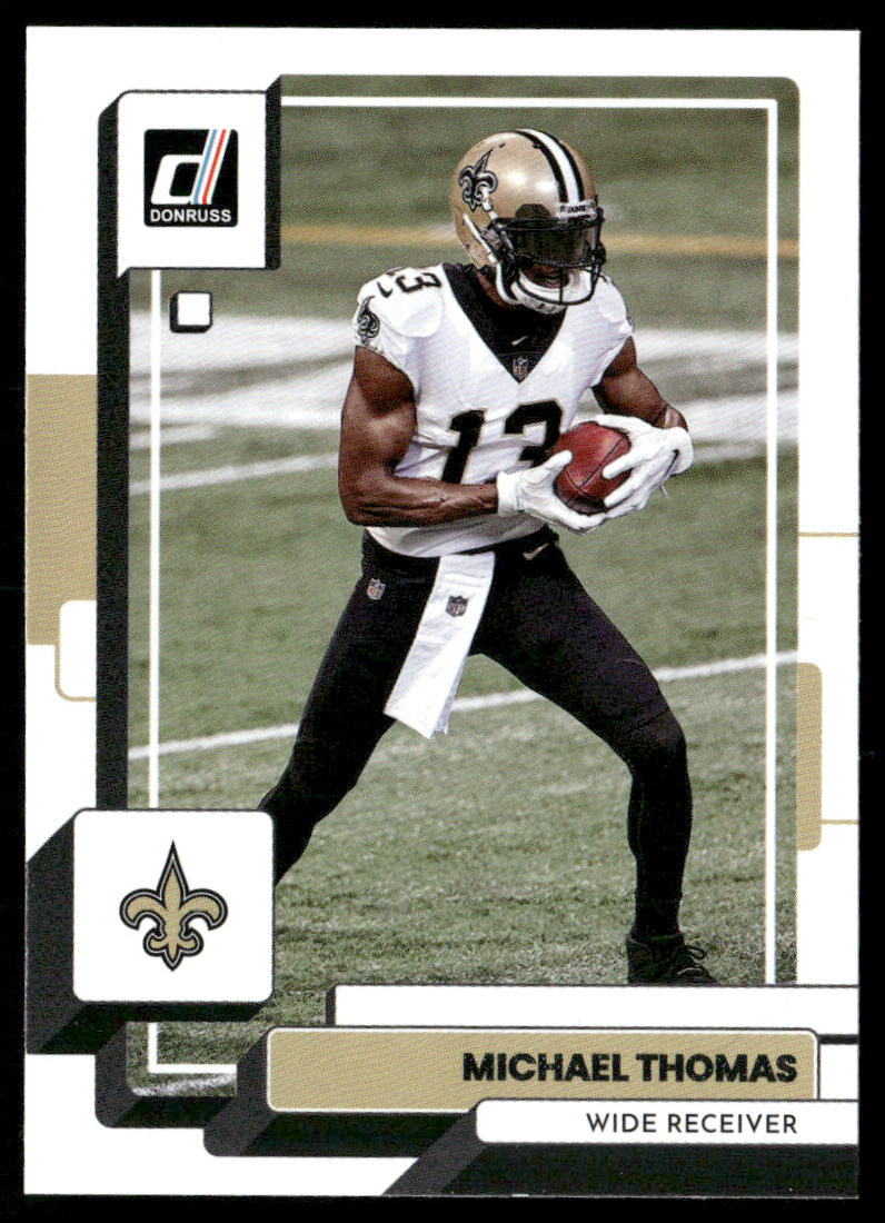 Michael Thomas 2022 Donruss #244 New Orleans Saints