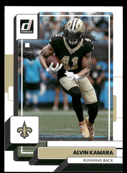 Alvin Kamara 2022 Donruss #247 New Orleans Saints