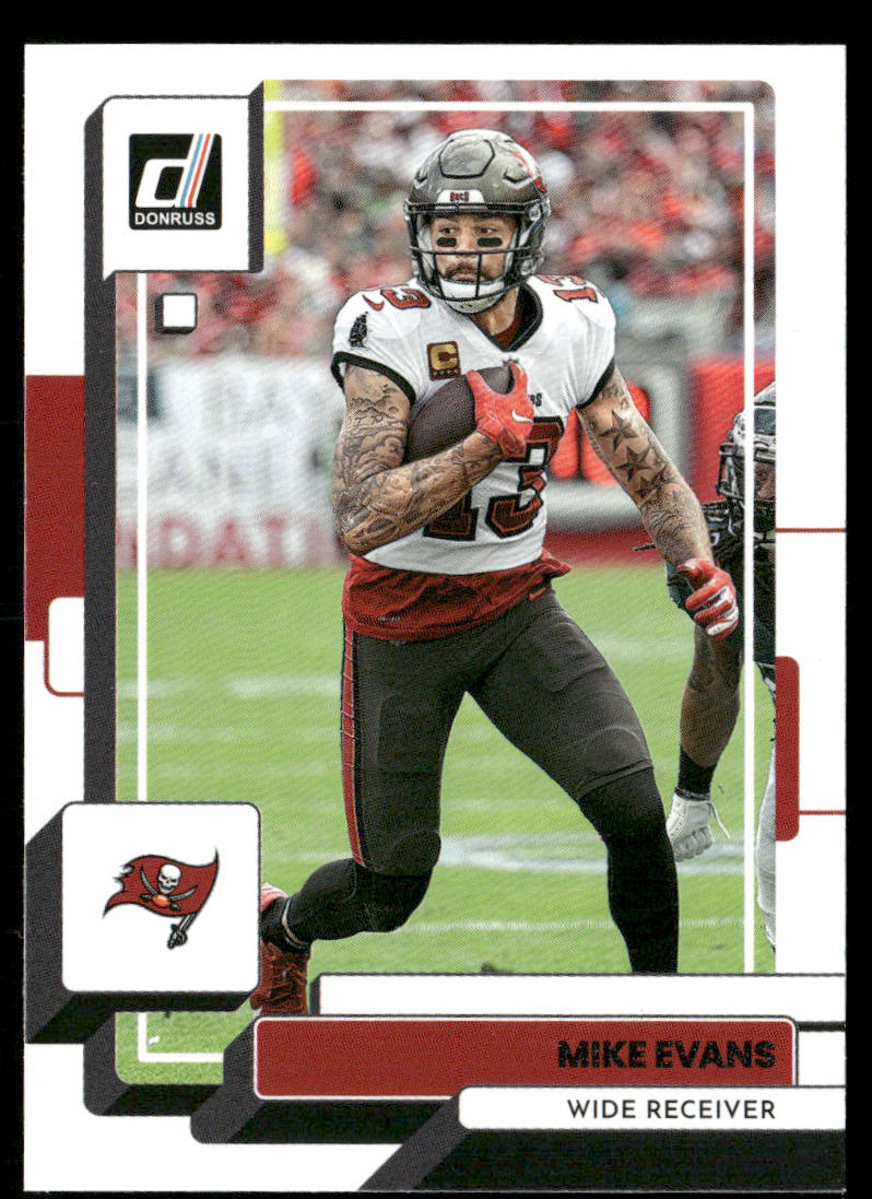 Mike Evans 2022 Donruss #252 Tampa Bay Buccaneers