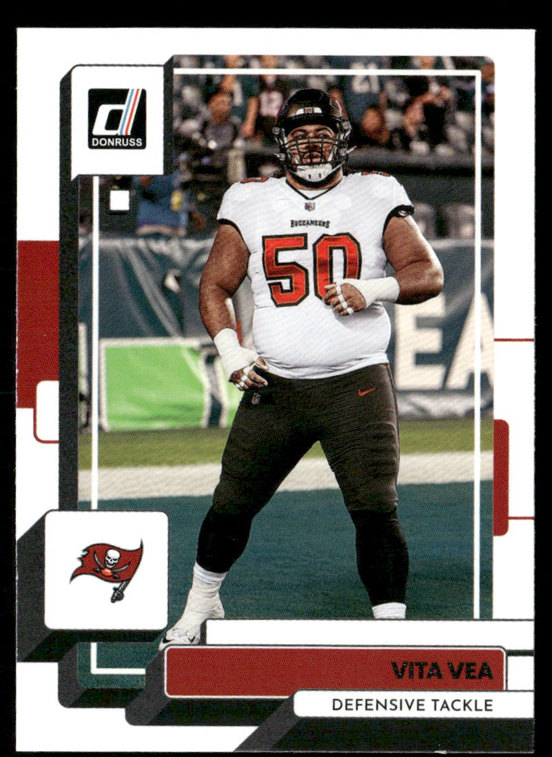 Vita Vea 2022 Donruss #257 Tampa Bay Buccaneers