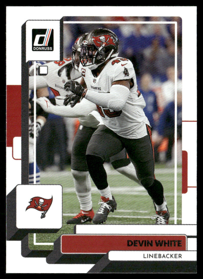 Devin White 2022 Donruss #258 Tampa Bay Buccaneers