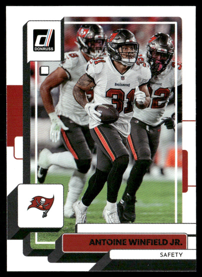 Antoine Winfield Jr. 2022 Donruss #260 Tampa Bay Buccaneers
