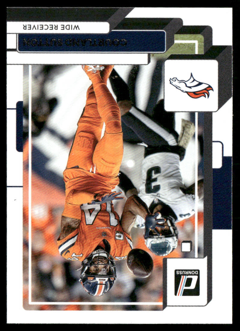 Courtland Sutton 2022 Donruss #262 Denver Broncos