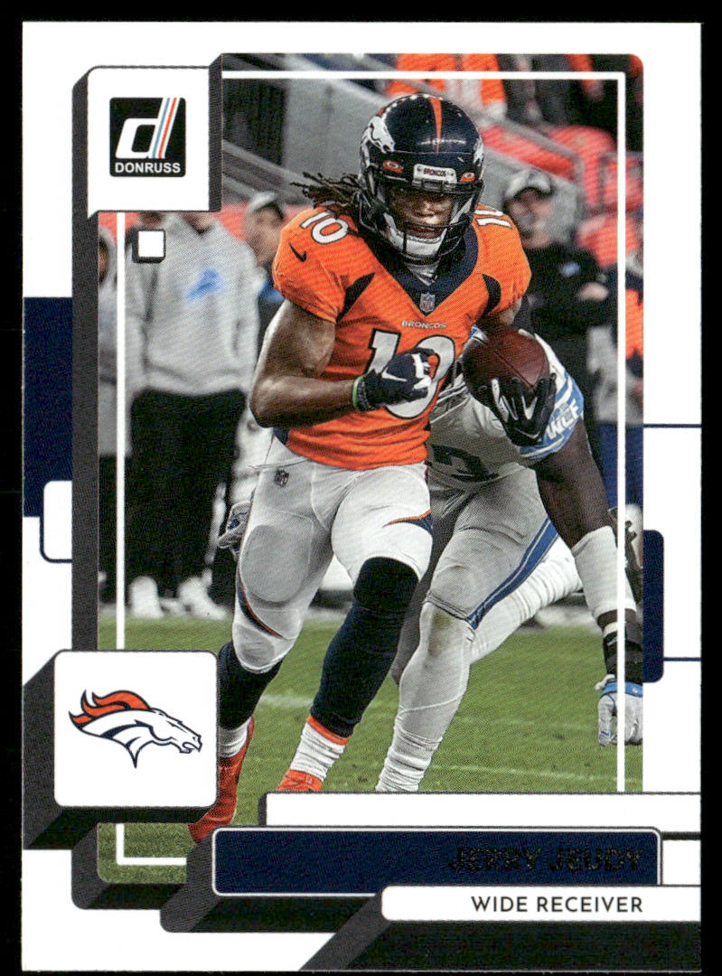 Jerry Jeudy 2022 Donruss #263 Denver Broncos
