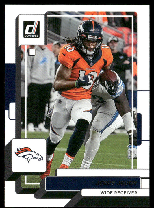 Jerry Jeudy 2022 Donruss #263 Denver Broncos