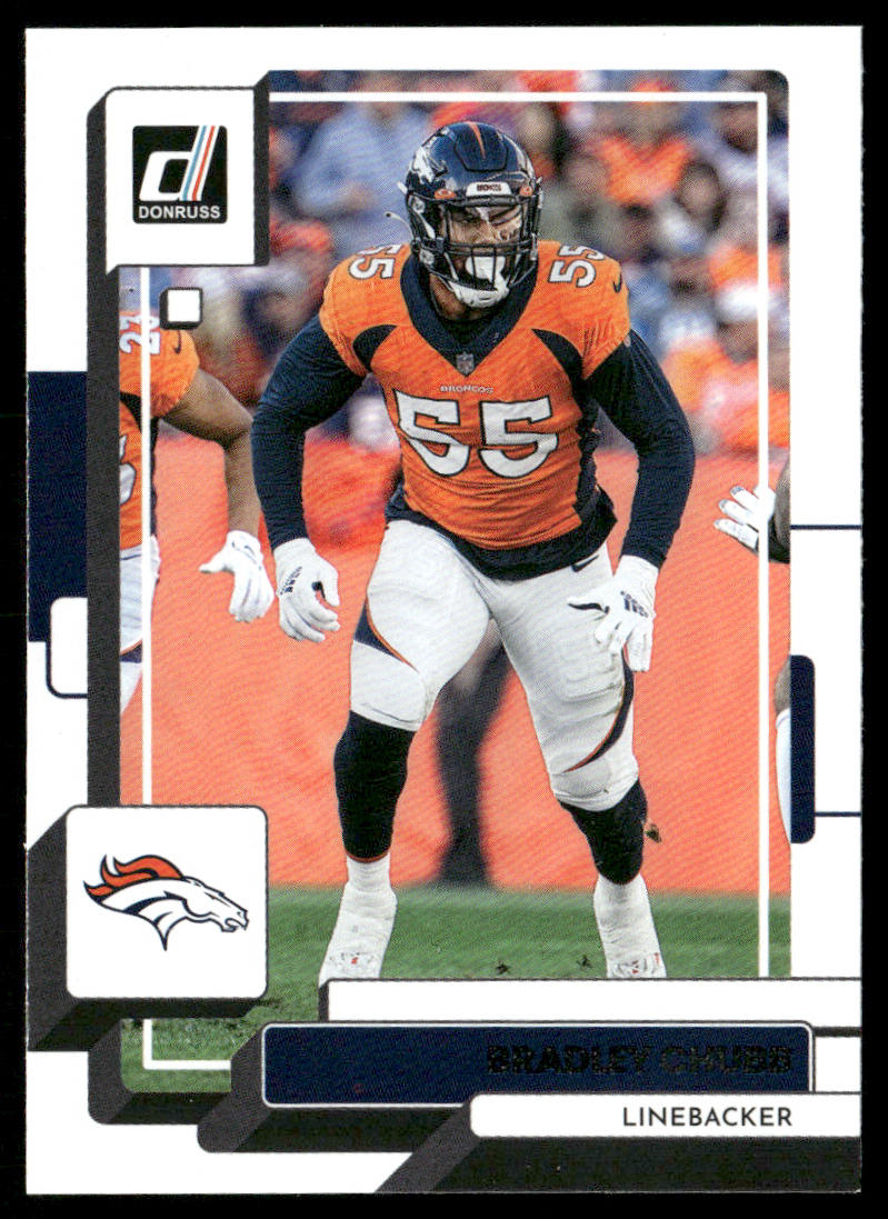 Bradley Chubb 2022 Donruss #268 Denver Broncos