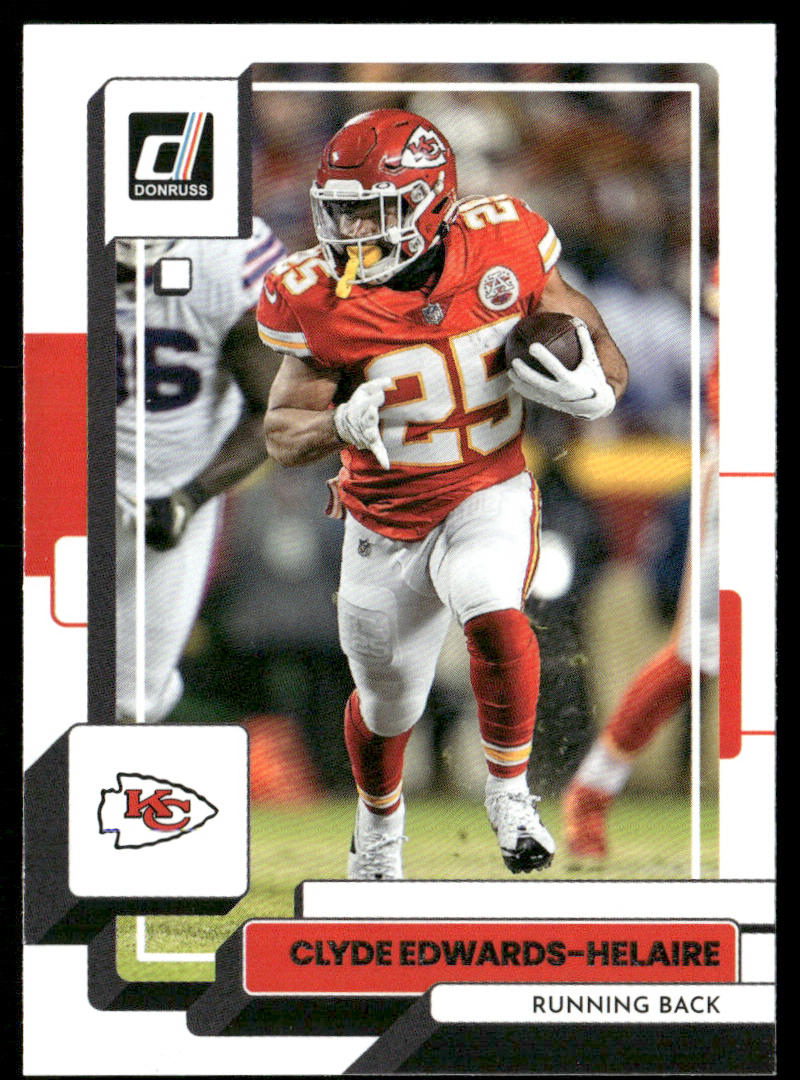 Clyde Edwards-Helaire 2022 Donruss #276 Kansas City Chiefs