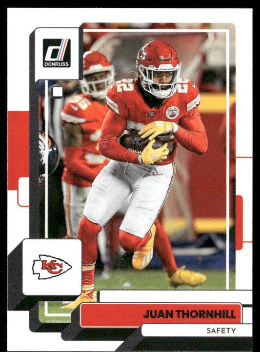 Juan Thornhill 2022 Donruss #279 Kansas City Chiefs