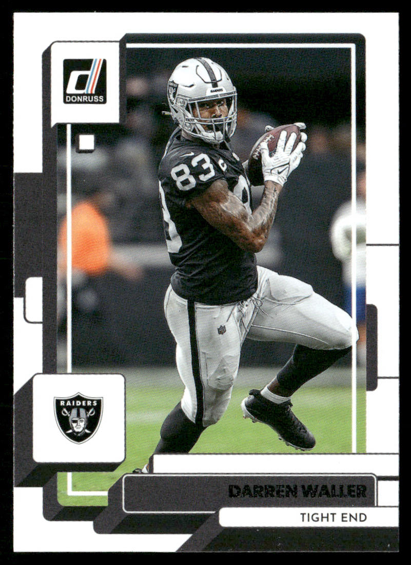 Darren Waller 2022 Donruss #283 Las Vegas Raiders