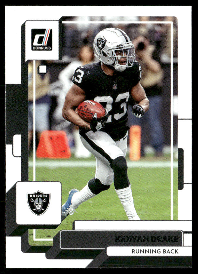 Kenyan Drake 2022 Donruss #286 Las Vegas Raiders