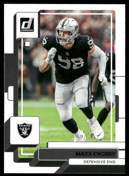 Maxx Crosby 2022 Donruss #287 Las Vegas Raiders