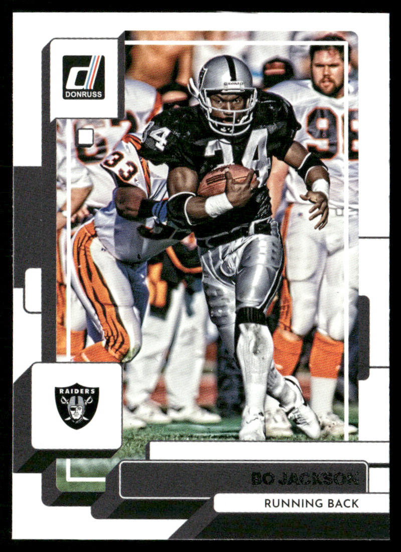 Bo Jackson 2022 Donruss #289 Los Angeles Raiders