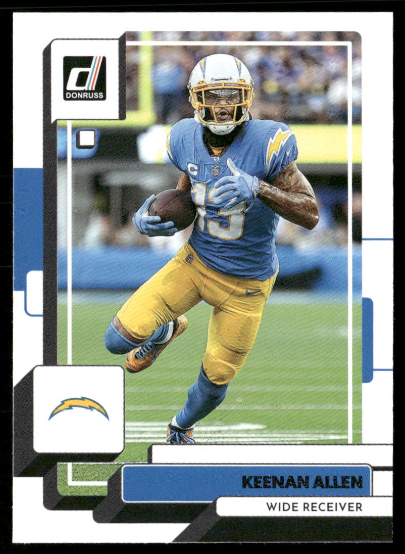 Keenan Allen 2022 Donruss #291 Los Angeles Chargers