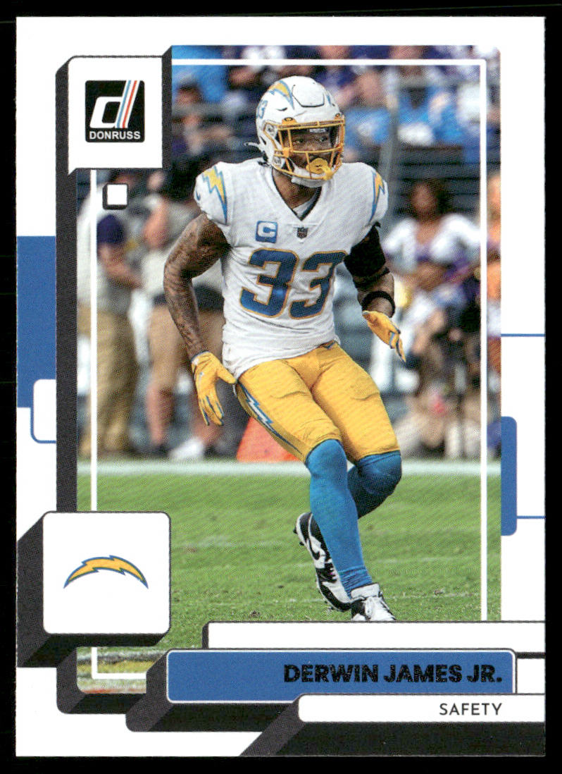 Derwin James Jr. 2022 Donruss #297 Los Angeles Chargers