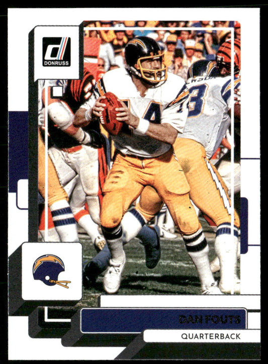Dan Fouts 2022 Donruss #299 San Diego Chargers