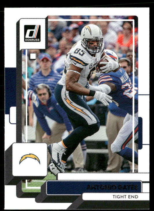 Antonio Gates 2022 Donruss #300 Los Angeles Chargers