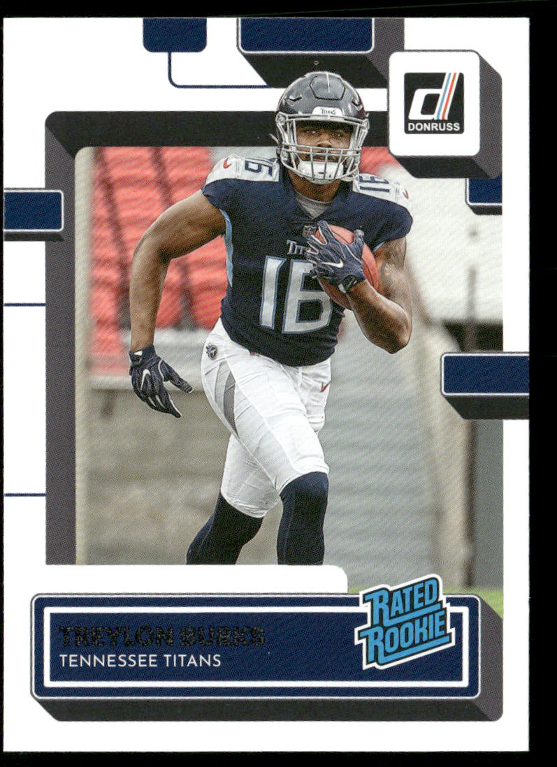 Treylon Burks 2022 Donruss #312 RC Tennessee Titans