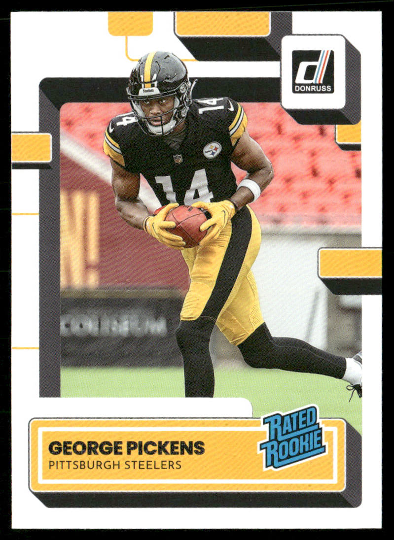 George Pickens 2022 Donruss #323 RC Pittsburgh Steelers