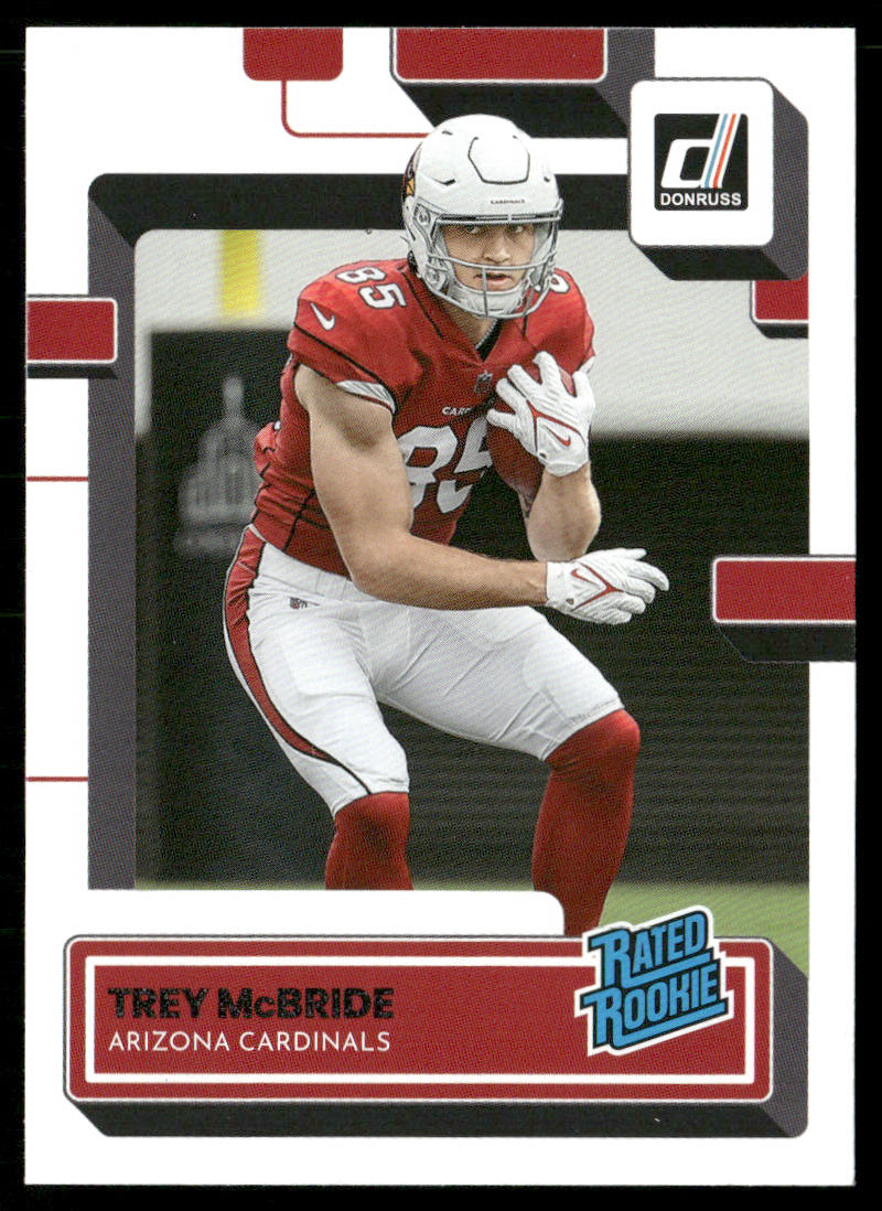 Trey McBride 2022 Donruss #337 RC Arizona Cardinals