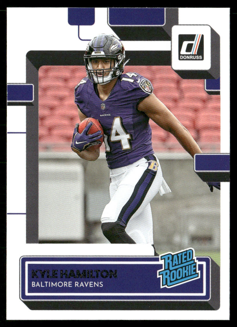 Kyle Hamilton 2022 Donruss #338 RC Baltimore Ravens
