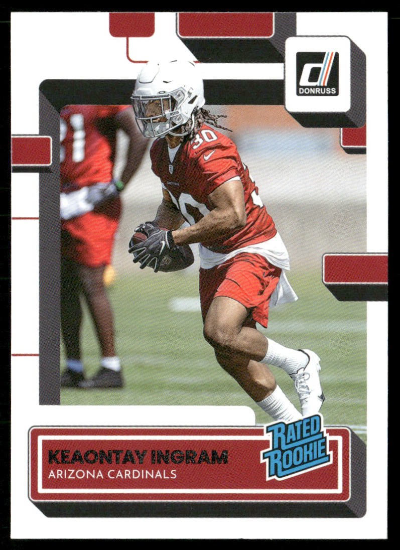 Keaontay Ingram 2022 Donruss #349 RC Arizona Cardinals