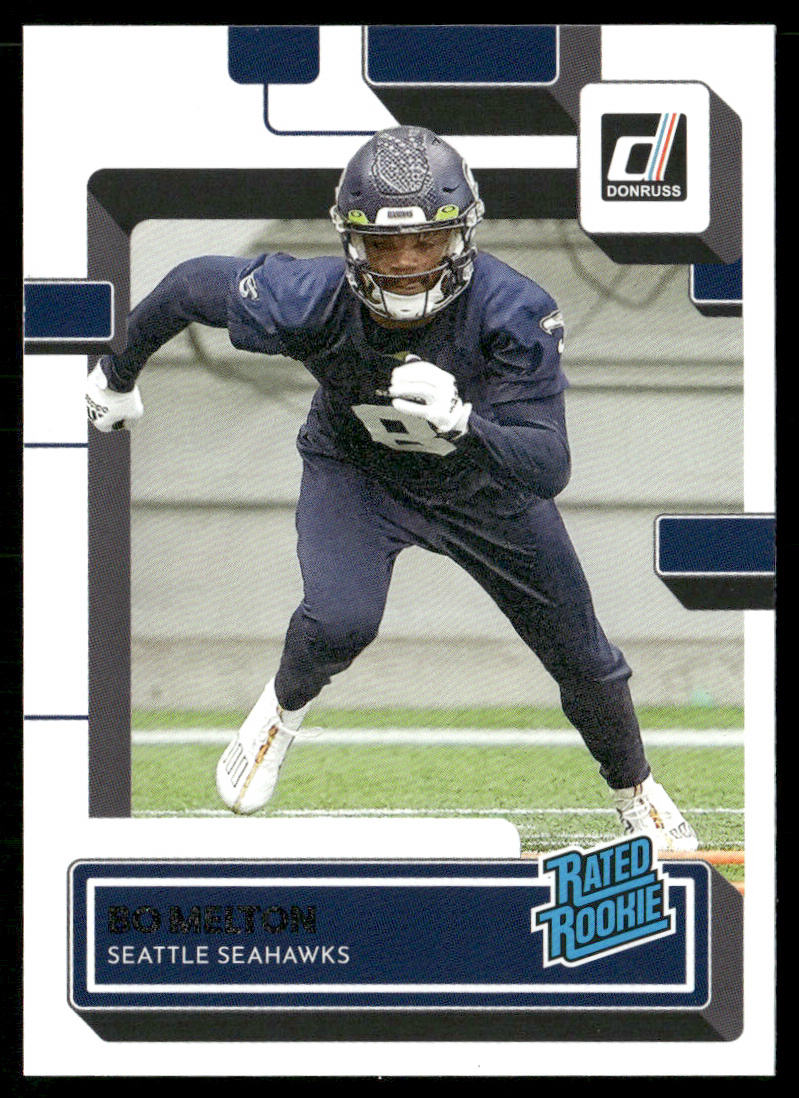 Bo Melton 2022 Donruss #350 RC Seattle Seahawks