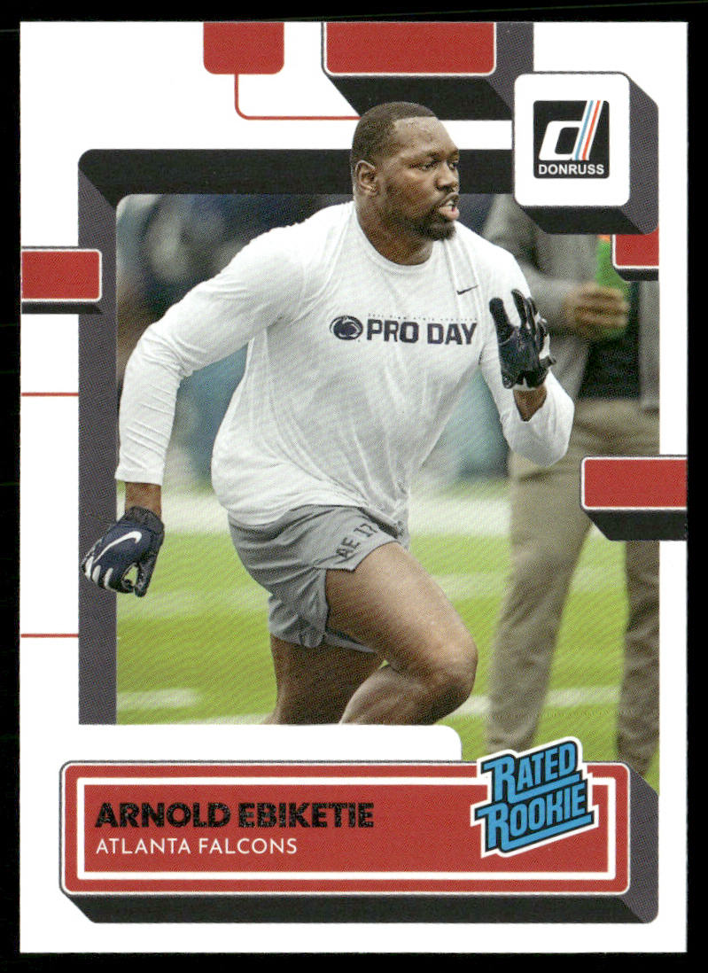 Arnold Ebiketie 2022 Donruss #366 RC Atlanta Falcons