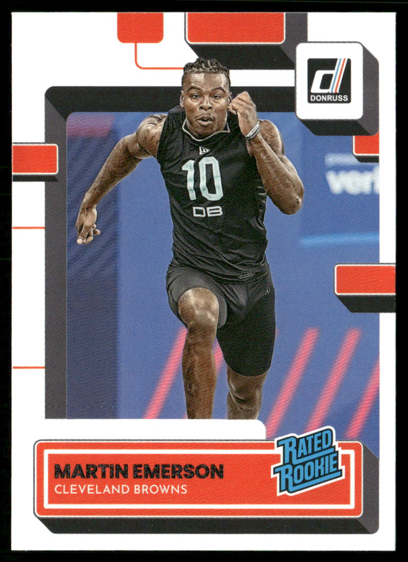 Martin Emerson 2022 Donruss #381 RC Cleveland Browns