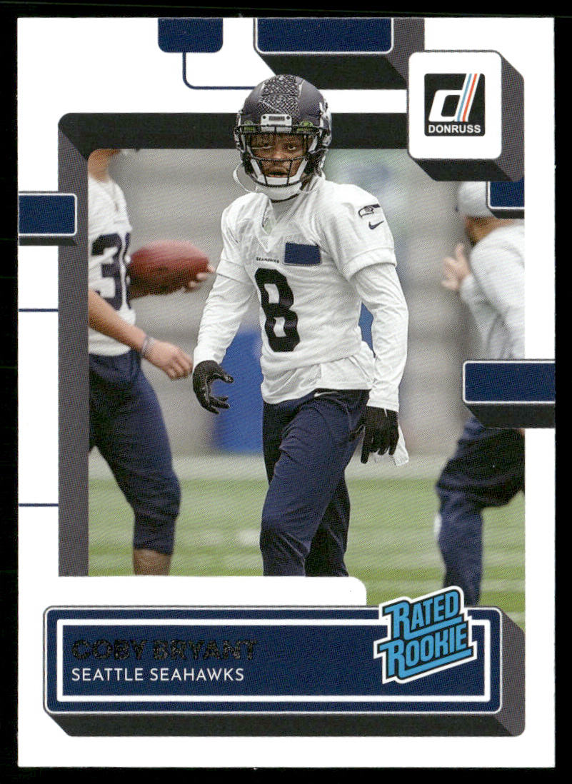 Coby Bryant 2022 Donruss #394 RC Seattle Seahawks